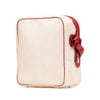 Hermès Toile and Clemence Victoria Messenger Bag Secondhand