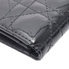 Dior Patent Cannage Card Holder Secondhand
