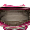 Prada Small Canvas and City Calf Hand Stitched Galleria Double Zip Satchel Secondhand