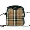Secondhand Burberry Haymarket Check Canvas Crossbody