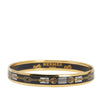Hermès Narrow Enamel Rope Design Bangle 65 Secondhand