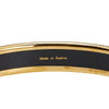 Hermès Narrow Enamel Rope Design Bangle 65 Secondhand