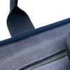 Chanel Large Denim Deauville Bowling Bag Secondhand