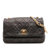 Secondhand Chanel Small Quilted Lambskin Resin Pearl Chain Flap