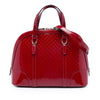 Gucci Small Microguccissima Patent Nice Dome Satchel Secondhand