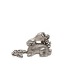 Chanel CC Brass Rabbit Key Chain and Bag Charm Secondhand