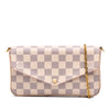 Secondhand Louis Vuitton Damier Azur Pochette Felicie