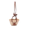 Celine Nano Raffia Cuir Triomphe Classic Panier Tote Secondhand