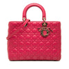 Dior Large Lambskin Cannage Lady Dior Secondhand