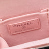 Chanel Lambskin and Acrylic Kiss Clutch with Chain Secondhand