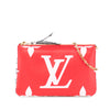 Louis Vuitton Limited Edition Monogram Giant Double Zip Pochette Secondhand
