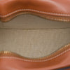 Celine Straw Effect Canvas Cuir Triomphe Oval Crossbody Secondhand