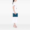 Chanel CC Quilted Lambskin Multi Zip Clutch Secondhand