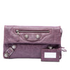 Balenciaga Lambskin Motocross Giant 21 Envelope Clutch Secondhand