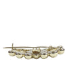 Chanel CC Gold Plated Beaded Barrette Secondhand