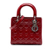 Dior Medium Patent Cannage Lady Dior Secondhand