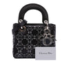 Dior Mini Satin Cannage Strass Crystal Embellished Lady Dior Secondhand