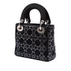 Dior Mini Satin Cannage Strass Crystal Embellished Lady Dior Secondhand