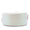 Chanel CC Quilted Iridescent Lambskin Round Clutch With Chain Secondhand