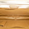 Chanel CC Metallic Pleated Lambskin Chain Link Shoulder Bag Secondhand
