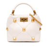 Valentino Small Nappa Roman Stud The Handle Bag Secondhand