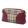Secondhand Burberry Haymarket Check Coated Canvas Chichester Crossbody