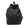 Gucci GG Canvas Drawstring Bucket Bag Secondhand