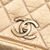 Chanel Medium Quilted Aged Calfskin Pondichery Flap Secondhand