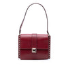 Valentino Leather Rockstud Flap Shoulder Bag Secondhand