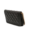 Secondhand Chanel Quilted Caviar Boy Wallet on Chain