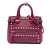 Burberry Baby Studded Leather and House Check Banner Satchel Secondhand