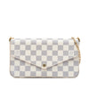 Secondhand Louis Vuitton Damier Azur Pochette Felicie