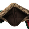 Gucci GG Canvas Web Double Pocket Belt Bag Secondhand