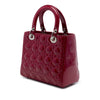 Dior Medium Patent Cannage Lady Dior Secondhand