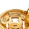 Secondhand Chanel Gold Plated CC Clip On Earrings