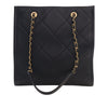 Chanel CC Quilted Lambskin Shopping Tote Secondhand