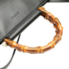 Gucci Medium Leather Bamboo Nymphaea Satchel Secondhand