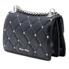 Miu Miu Studded Matelasse Nappa Flap Crossbody Secondhand