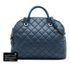Chanel CC Quilted Aged Calfskin Bowling Bag Secondhand