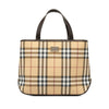 Burberry House Check Canvas Handbag Secondhand