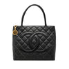Chanel Caviar Medallion Tote Secondhand
