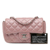 Chanel Mini Rectangular Classic Iridescent Lambskin Single Flap Secondhand