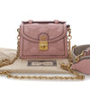 Gucci Small GG Matelasse Leather Top Handle Bag Secondhand