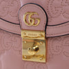 Gucci Small GG Matelasse Leather Top Handle Bag Secondhand