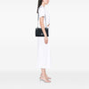 Chanel CC Quilted Caviar and Grosgrain Top Handle Flap Secondhand