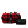 Saint Laurent Baby Chevron Tartan Wool Monogram Classic Chain Bag Secondhand