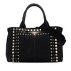 Prada Small Canvas Canapa Bijoux Satchel Secondhand