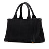 Prada Small Canvas Canapa Bijoux Satchel Secondhand