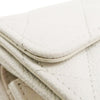 Chanel CC Quilted Caviar Flap Card Holder Wallet Secondhand
