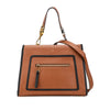 Fendi Small Leather Runaway Satchel Secondhand